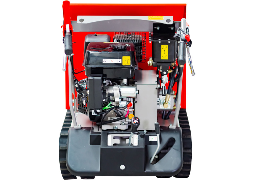 Minidumper à chenilles benne basculante 500KG 9CH 6+2R vitesses à démarrage électrique  Torros - 10