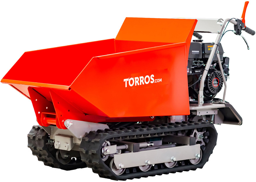Minidumper à chenilles benne basculante 500KG 9CH 6+2R vitesses à démarrage électrique  Torros - 2