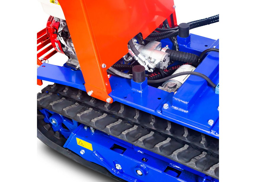 Minidumper Honda hydrostatique à chenilles avec benne basculante 800 kg - Moteur 9 CH Torros - 11