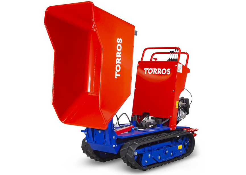Minidumper Honda hydrostatique à chenilles avec benne basculante 800 kg - Moteur 9 CH Torros - 2