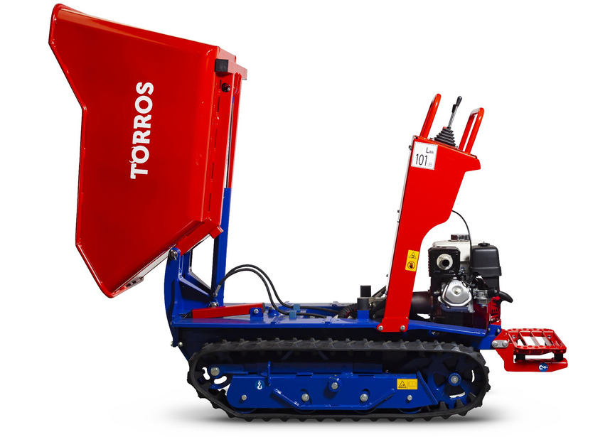Minidumper Honda hydrostatique à chenilles avec benne basculante 800 kg - Moteur 9 CH Torros - 3