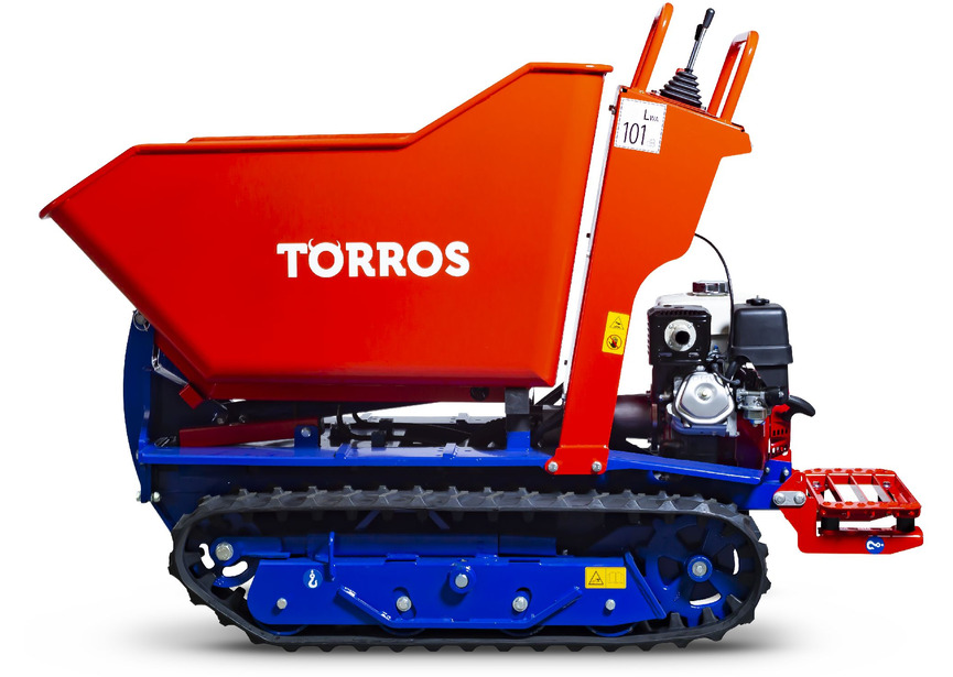 Minidumper Honda hydrostatique à chenilles avec benne basculante 800 kg - Moteur 9 CH Torros - 7