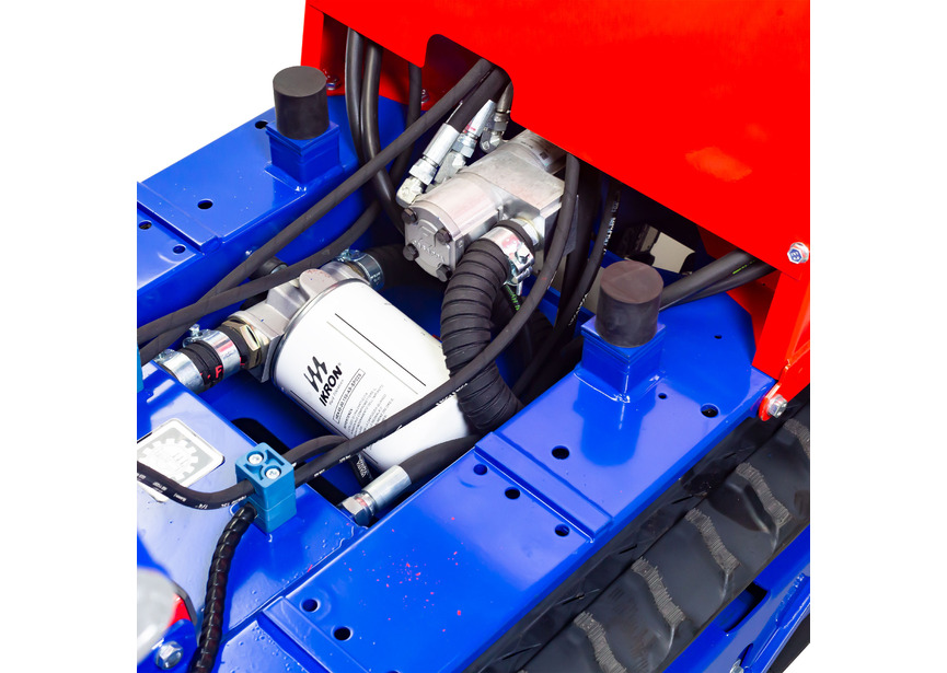 Minidumper Honda hydrostatique à chenilles avec benne basculante 800 kg - Moteur 9 CH Torros - 10