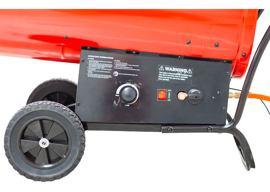 Canon à chaleur mobile au gaz haute efficacité 70 à 132kW puissance variable MW Tools - 3