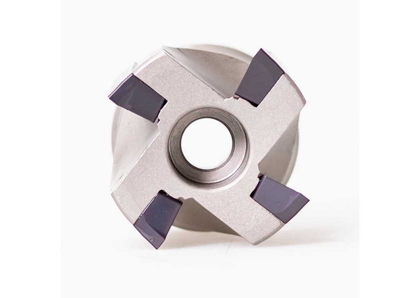 Fraise à surfacer 90 dégres diamètre 40 mm alésage 16 mm avec 4 plaquettes APKT1604 MW-Tech - 2