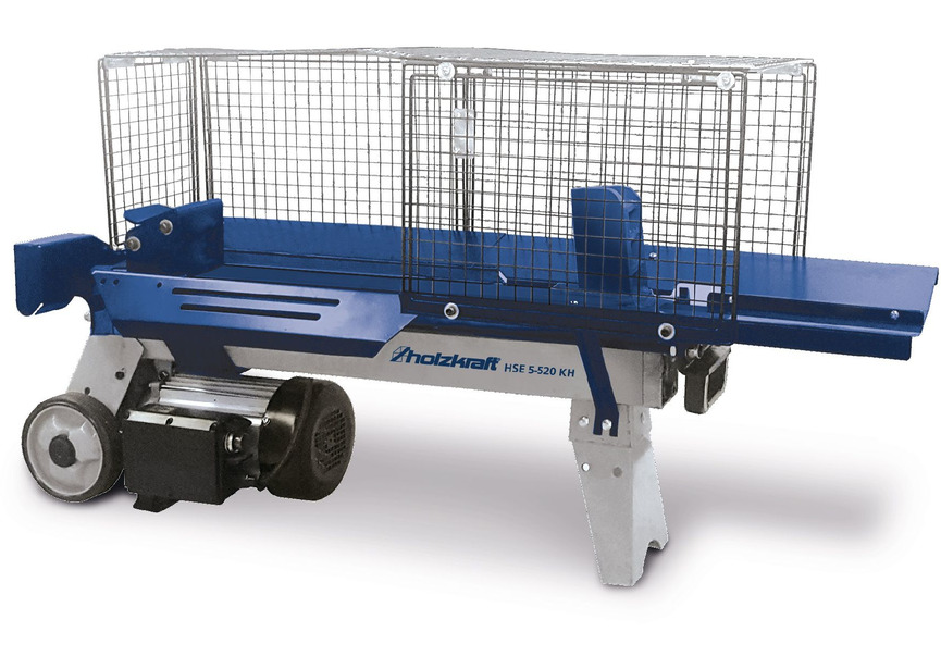 Fendeur de bûches horizontale L. de coupe 520 mm dia 250 mm 2,2kW 230V Holzkraft