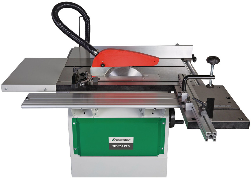Scie circulaire sur table stationaire hauteur de coupe 80 mm 1,5 kW 230V y comprise lame de scie circulaire dia. 254 mm Holzstar - 6