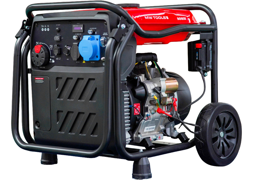 Groupe électrogène inverter ATS essence 8,5 kW 230 V démarrage électrique MW Tools