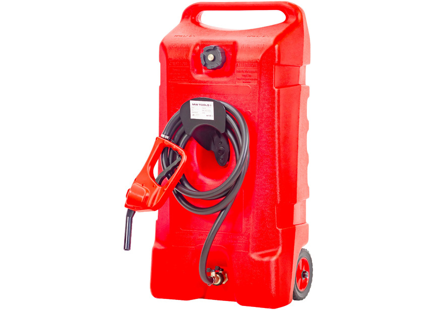 Cuve caddy ravitailleur mobile de 53L pistolet manuel MW Tools