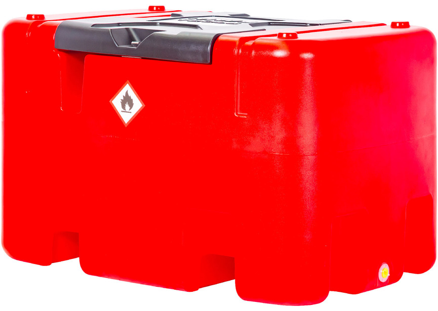 Cuve réservoir Diesel-Gasoil en PE 400 L avec pompe 12 V et pistolet automatique MW Tools - 7