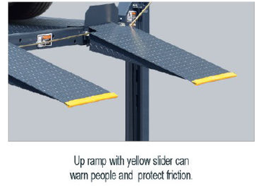 Pont parking élévateur 4 colonnes 3.6T 230V 4700mm 2 véhicules MW Tools - 4