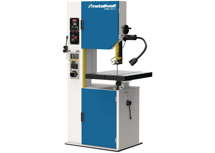 Scie à ruban verticale pour métaux hauteur de coupe 330 mm col-de-cygne 508 mm 2,2 kW 400V vitesses variables Metallkraft
