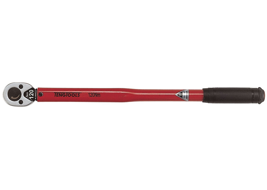 Clé Dynamométrique Teng 1/2″ – 40-210 Nm, Longueur 465 Mm, Le Must Du Couple