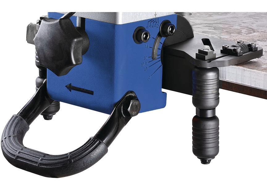 Ébavureuse électrique 15/30/37,5/45/60° jusque 20 mm 3000 rpm 1,1 kW 230V aussi pour tubes Metallkraft - 3