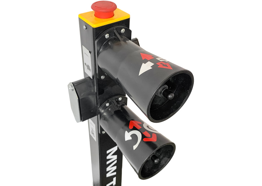 Démonte-pneus pour poids lourds 2 vitesses 3x400V 56"  MW Tools - 6