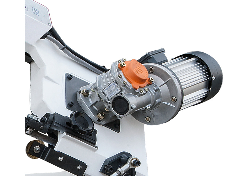 Scie à ruban mobile pour métaux 0-45° capacité de coupe ronde 180 mm 0,75 kW 230V vitesses variables arrosage Optisaw - 2