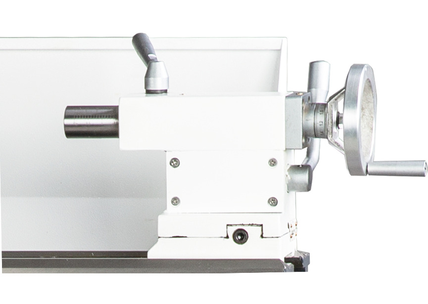 Tour à métaux d'établi hauteur des pointes 158 mm entre-pointes 800 mm alésage 36 mm 1,5 kW 230V vitesses variables Optiturn - 4