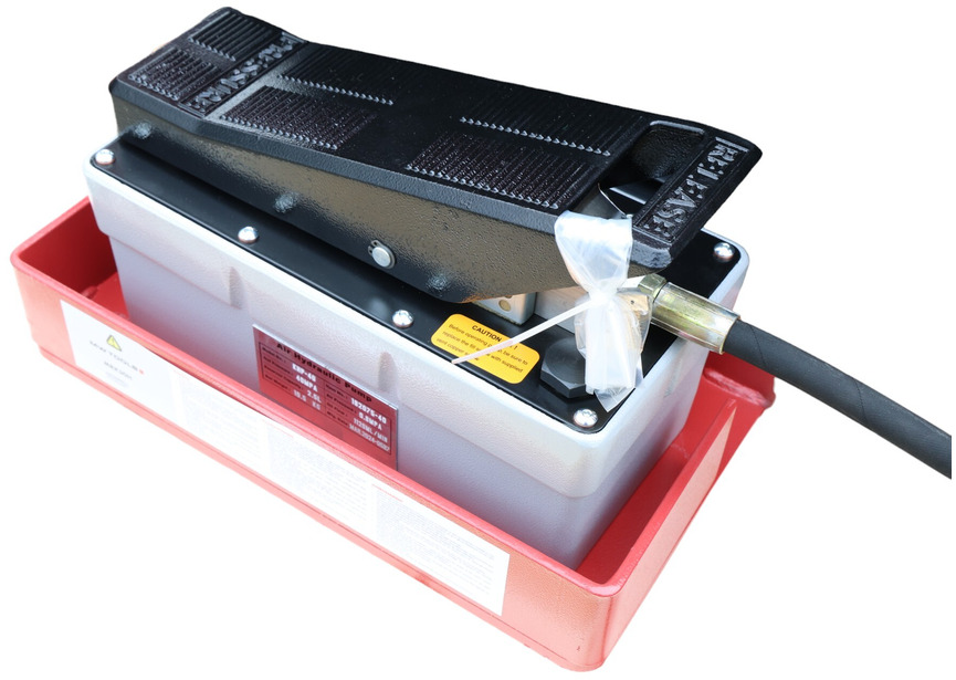 Cric mobile 3T hydropneumatique pour pont 4 colonnes MW Tools - 7