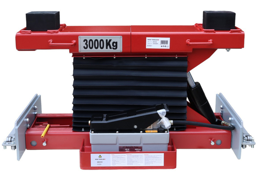Cric mobile 3T hydropneumatique pour pont 4 colonnes MW Tools - 3