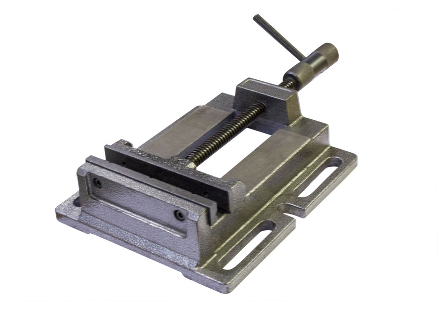 Perceuse à colonne professionnelle jusque ø 20 mm CM2 600W 230V + étau de perçage jeu de boulons jeu mêches aérosol Torros - 13