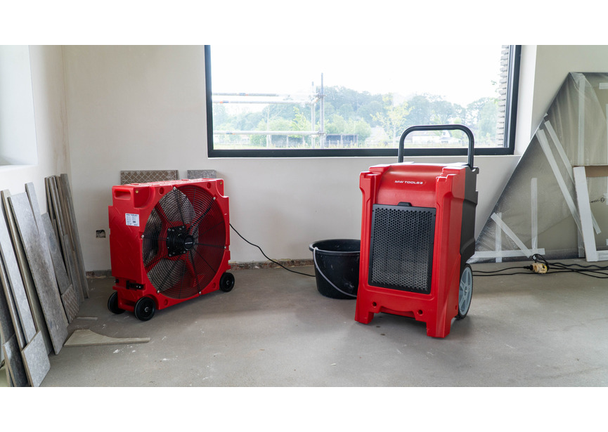 Ventilateur mobile PE Ø600mm 180W 230V MW Tools - 4