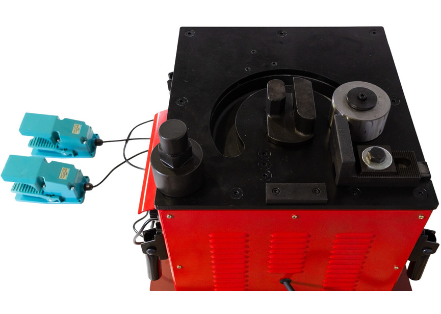 Plieuse fer à beton électrique pour cintrage barres d'armature de 6 à 25 mm angles de 0° à 180° 1,7 kW 230V Torros - 5