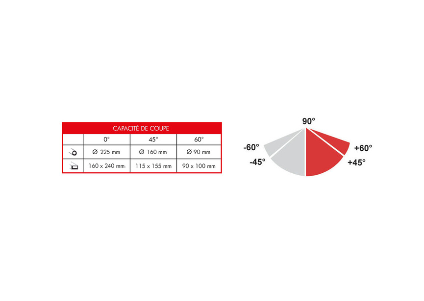 Scie à ruban pour métaux 0-60° capacité 225 mm 1,5 kW 400V 2 vit. avec 2 convoyeurs 1M et 2M 5 lames de scie et 5L d'huile de refroidissement Torros - 5