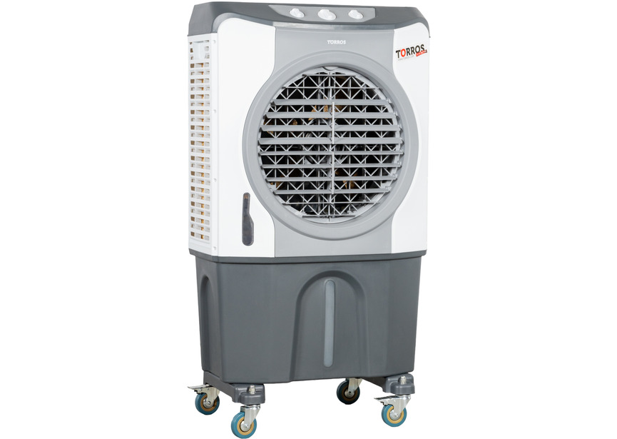 Rafraîchisseur d'air évaporatif professionnel mobile 60m² 5000m³/h  Torros