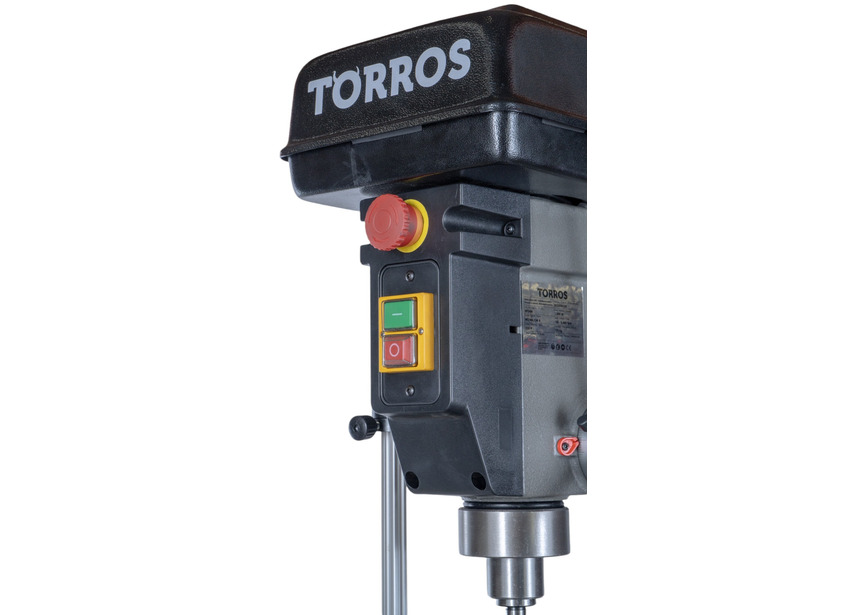 Perceuse à colonne professionnelle jusque ø 32 mm raccord CM4 1,5 kW 230V 12 vitesses 120 kg Torros - 2