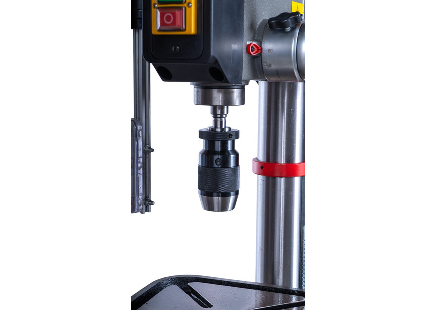 Perceuse d'établi professionnelle jusque ø 20 mm raccord CM2 600W 230V 12 vitesses 64 kg Torros - 9