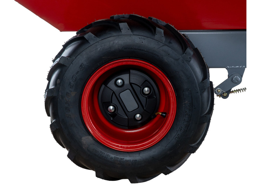 Mini dumper électrique 220l 400kg 3 roues benne basculante avec batterie 48V / 12Ah Torros - 7