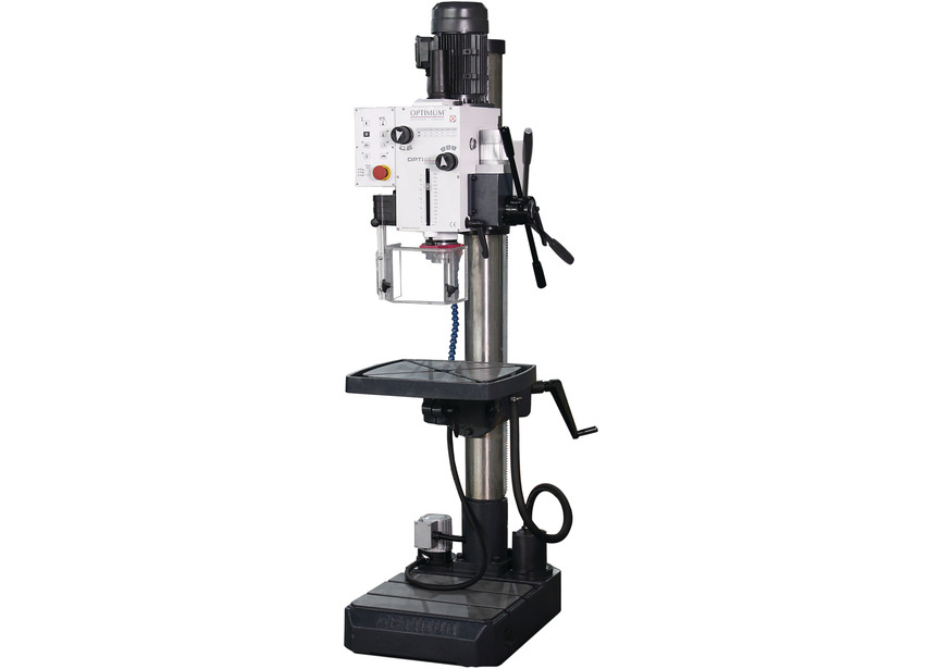 Perceuse-fraiseuse à colonne perçage jusqu'à ø32 mm CM4/M16 1,5 kW 400V avance de perçage électrique Optidrill