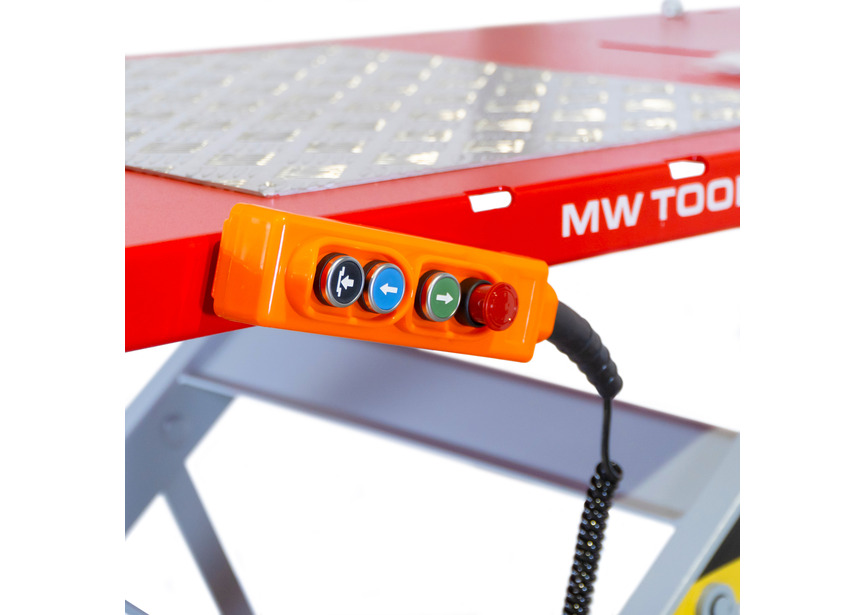 Pont moto électrique professionnel 230V - 1,1kW - 1000kg 2250x800mm MW Tools - 16