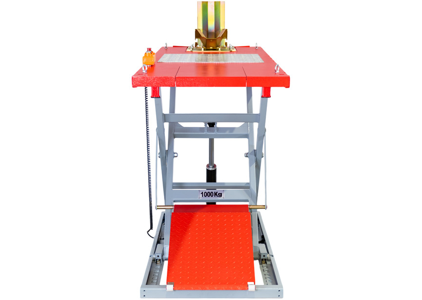 Pont moto électrique professionnel 230V - 1,1kW - 1000kg 2250x800mm MW Tools - 6