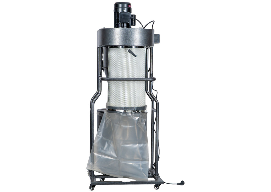 Aspirateur à copeaux et poussières bois 1450 m³/h 1,5 kW 230 V Torros - 3