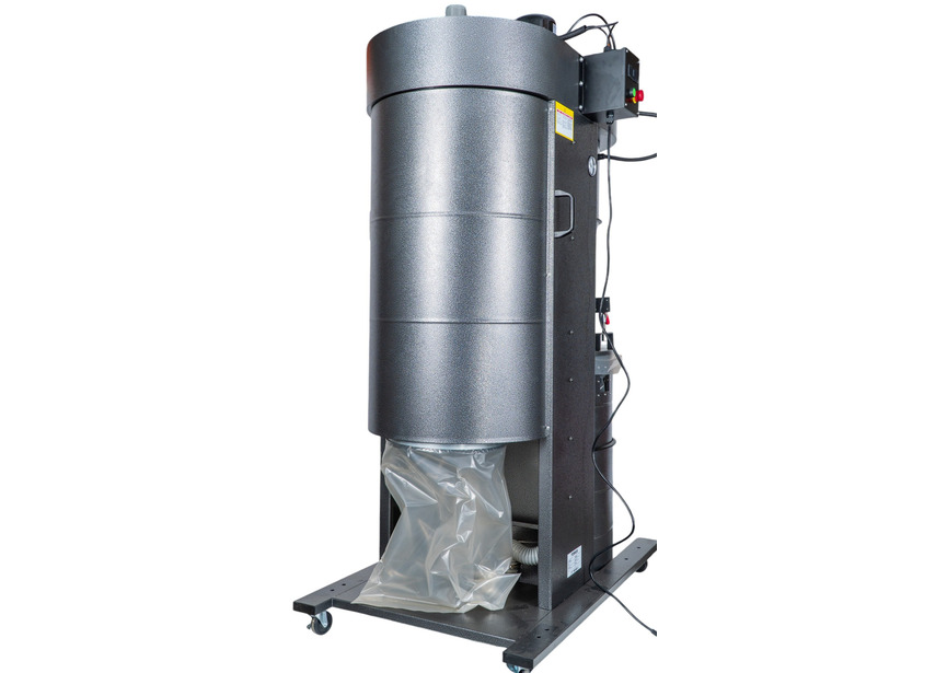 Aspirateur à copeaux et poussières bois cyclonique et auto nettoyant 2850 m³/h 3 kW 230 V Torros - 15