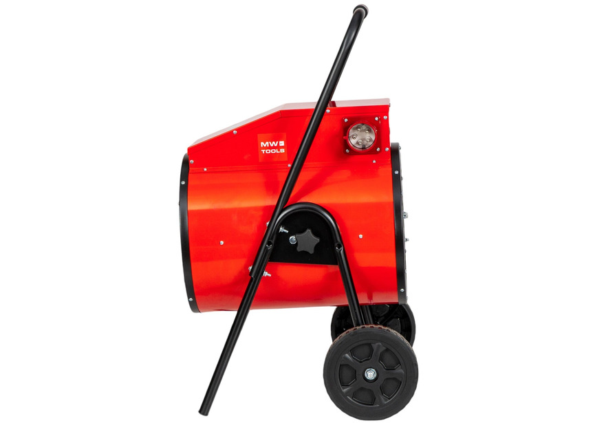 Chauffage électrique de chantier soufflant orientable 15kW 400V mobile MW Tools - 8