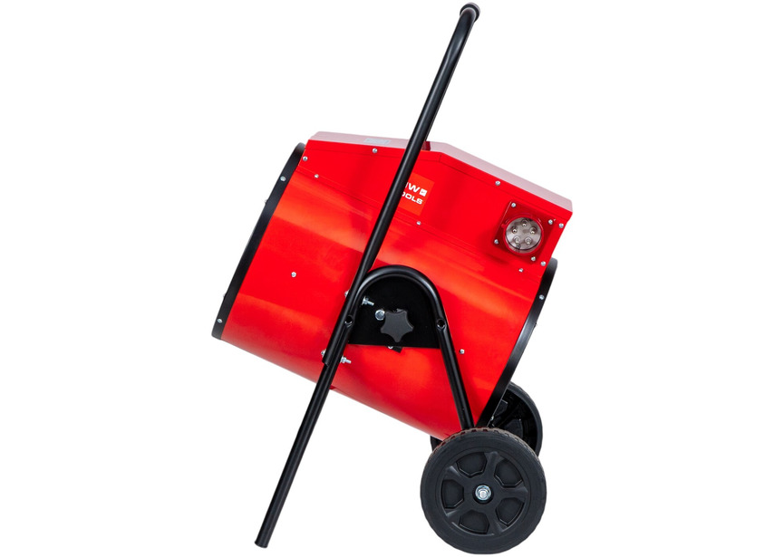 Chauffage électrique de chantier soufflant orientable 15kW 400V mobile MW Tools - 10