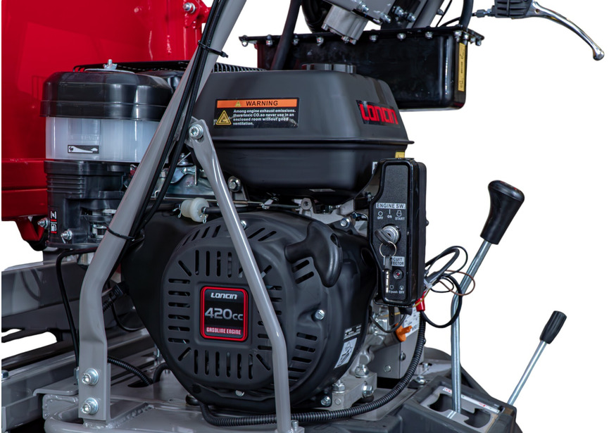 Minidumper à chenilles avec élévateur à ciseaux hydraulique benne plateau 800kg 13CH 6+2R vitesses démarrage électrique Torros - 18