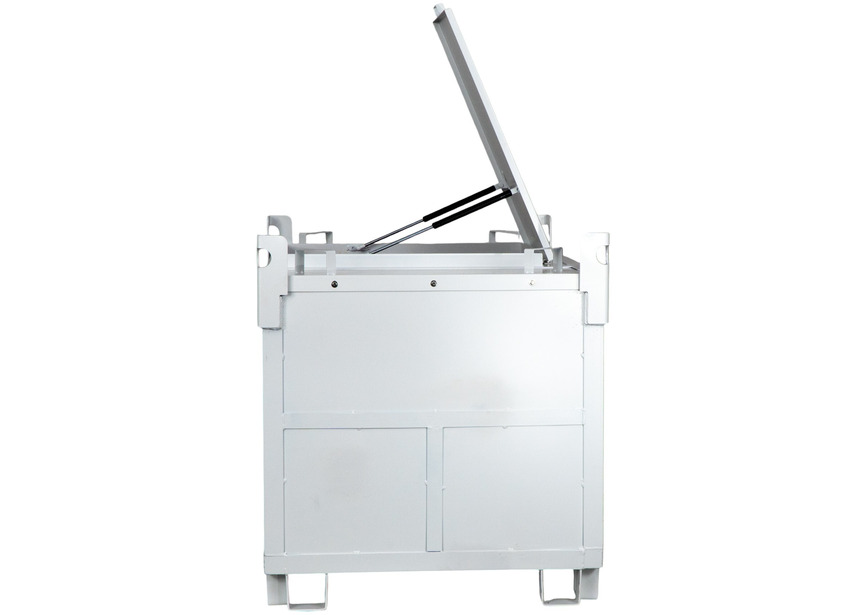 Cuve réservoir Diesel-Gasoil en métal 400 L avec pompe 12 V et pistolet automatique MW Tools - 8