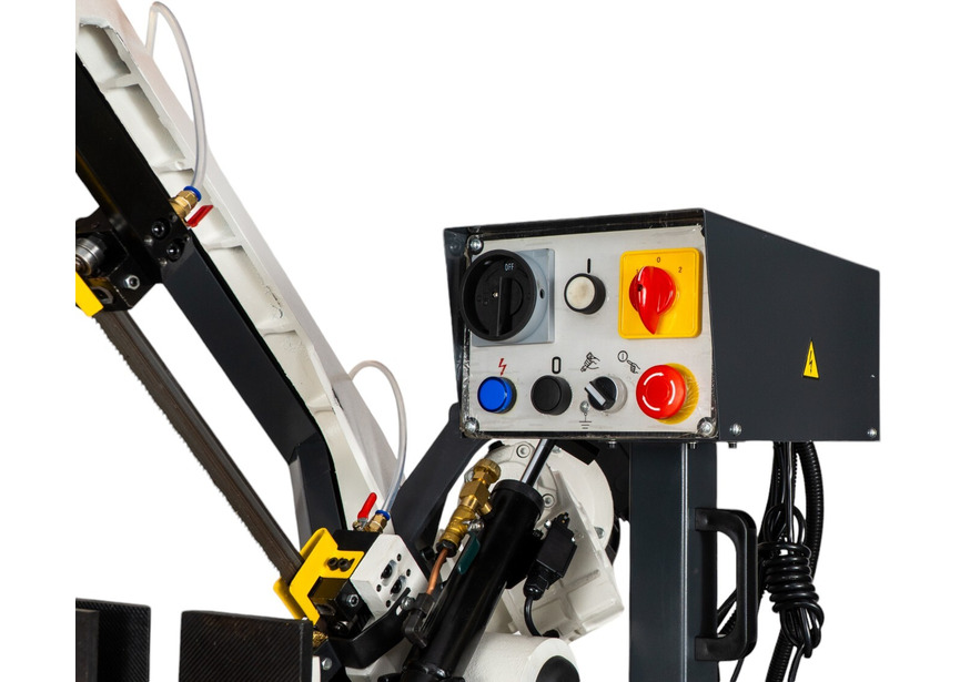 Scie à ruban pour métaux -45°+60° capacité de coupe ronde 250 mm 0,75/1,1 kW 400V 2 vitesses 36/72 m/min Torros - 10