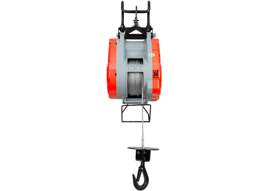 Palan électrique à câble 490kg 30m 2,8 kW 230 V vitesse variable télécommande SANS fil qualité industrielle 230V MW Tools - 2