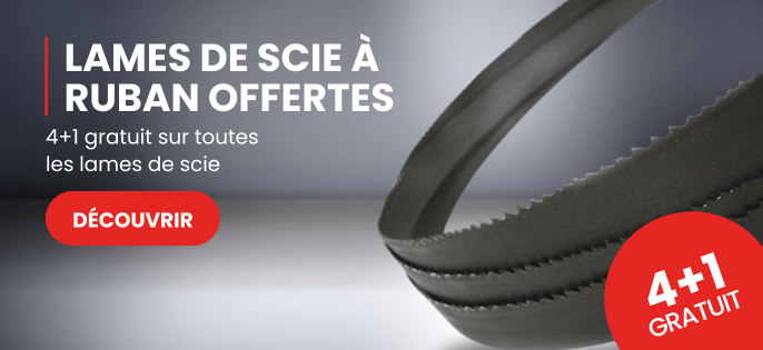 lames de scie à ruban offertes 4+1 gratuit